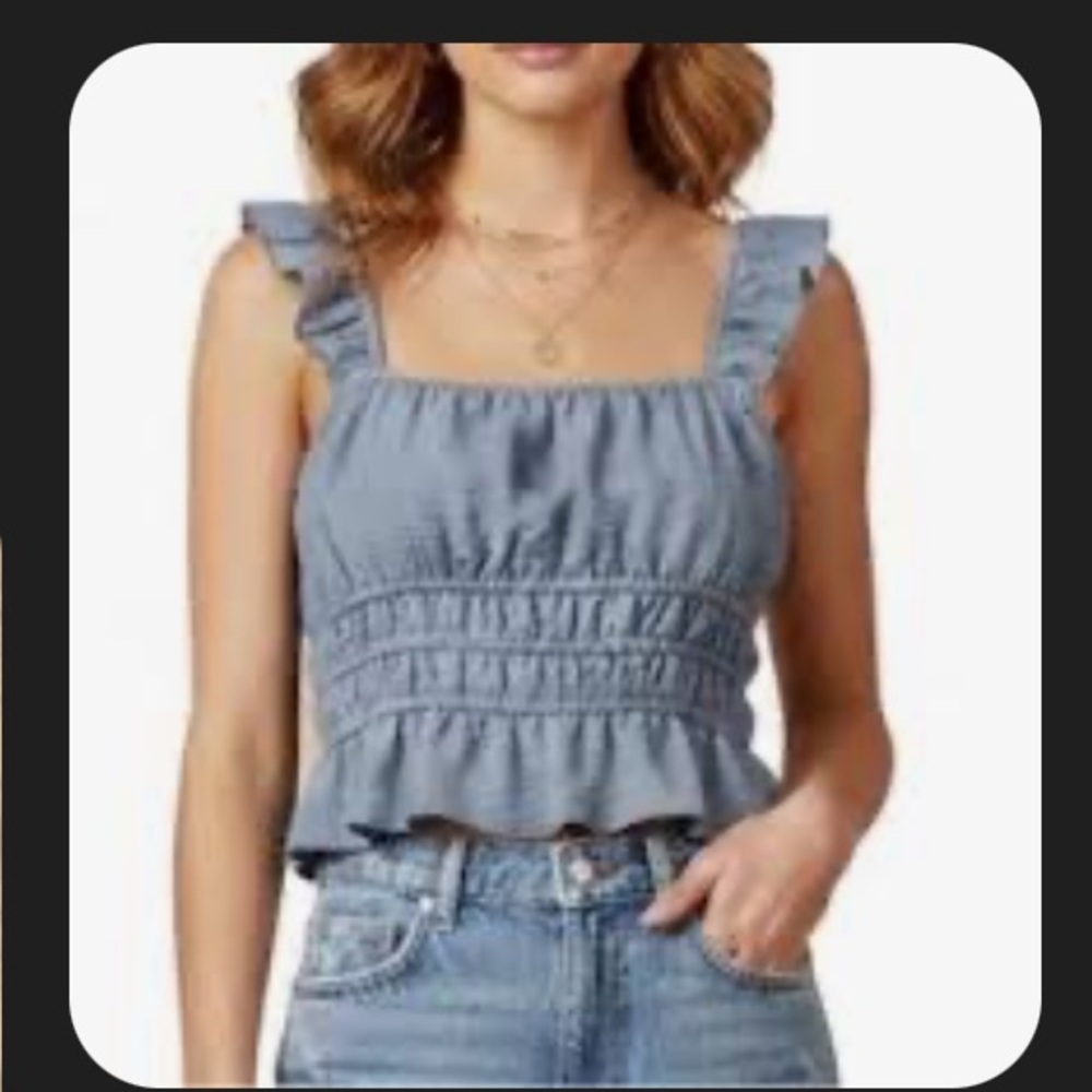 KIRIOS LOS ANGELES “Urban Romantics Ruffle Top” M